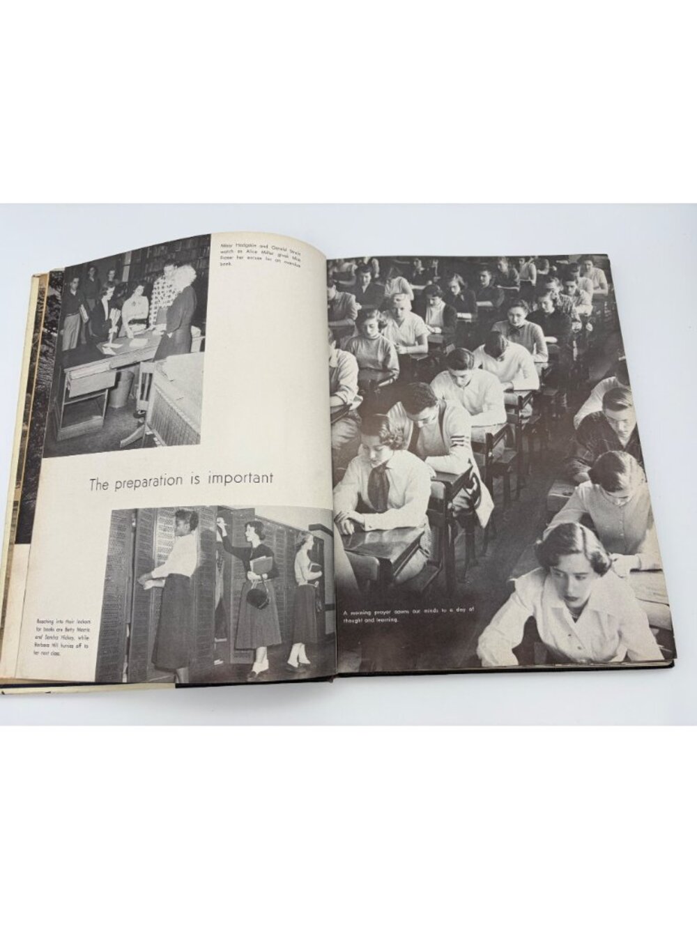 1953 The Tower South Side High School Yearbook John Stewart Watergate History NY - Picture 5 of 11